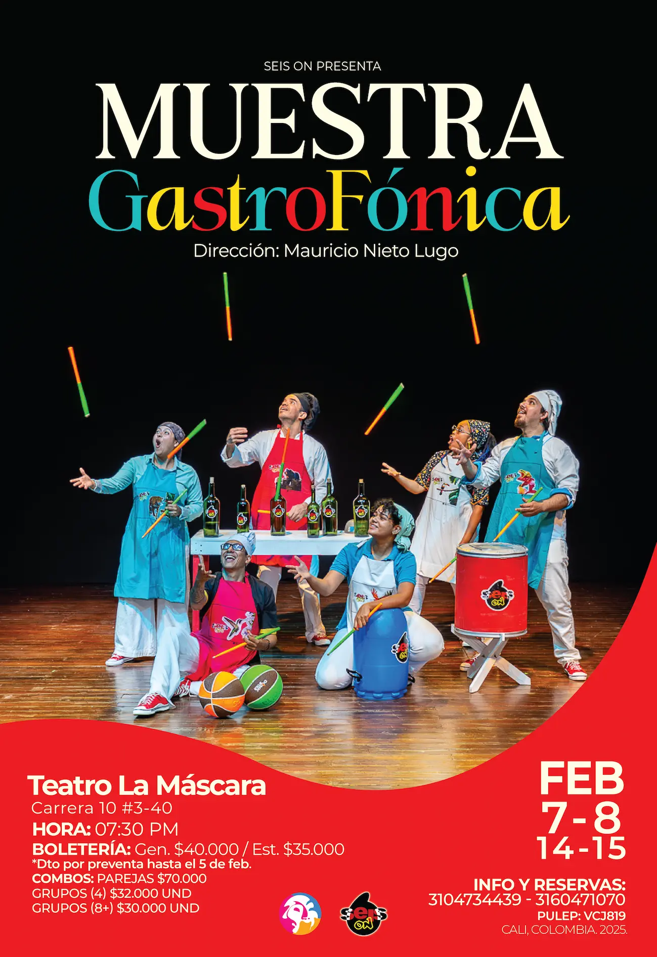 Muestra Gastrofónica - Afiche