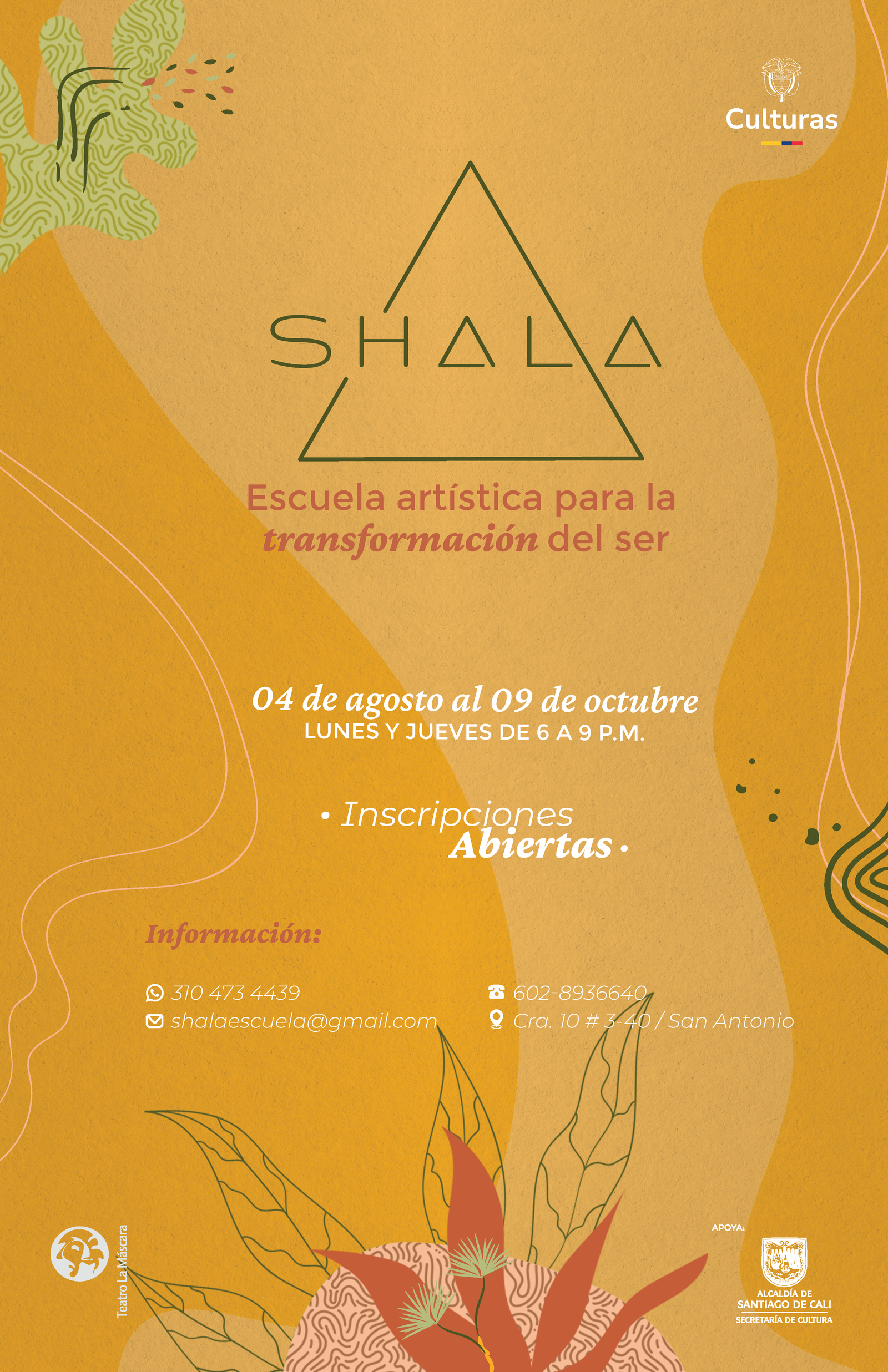 Shala Afiche - impresión tabloide