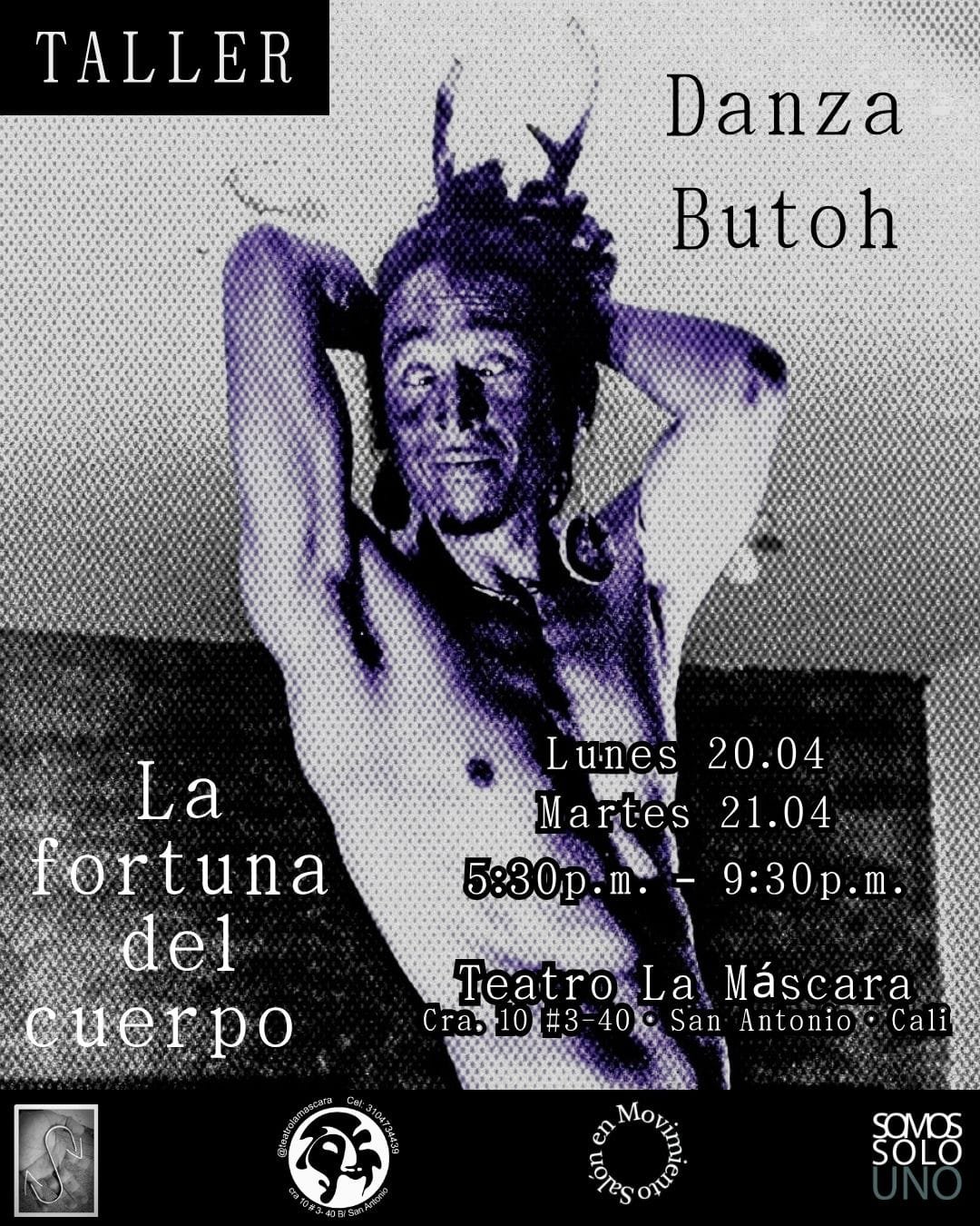 Taller Intensivo Danza Butoh – La Fortuna del Cuerpo