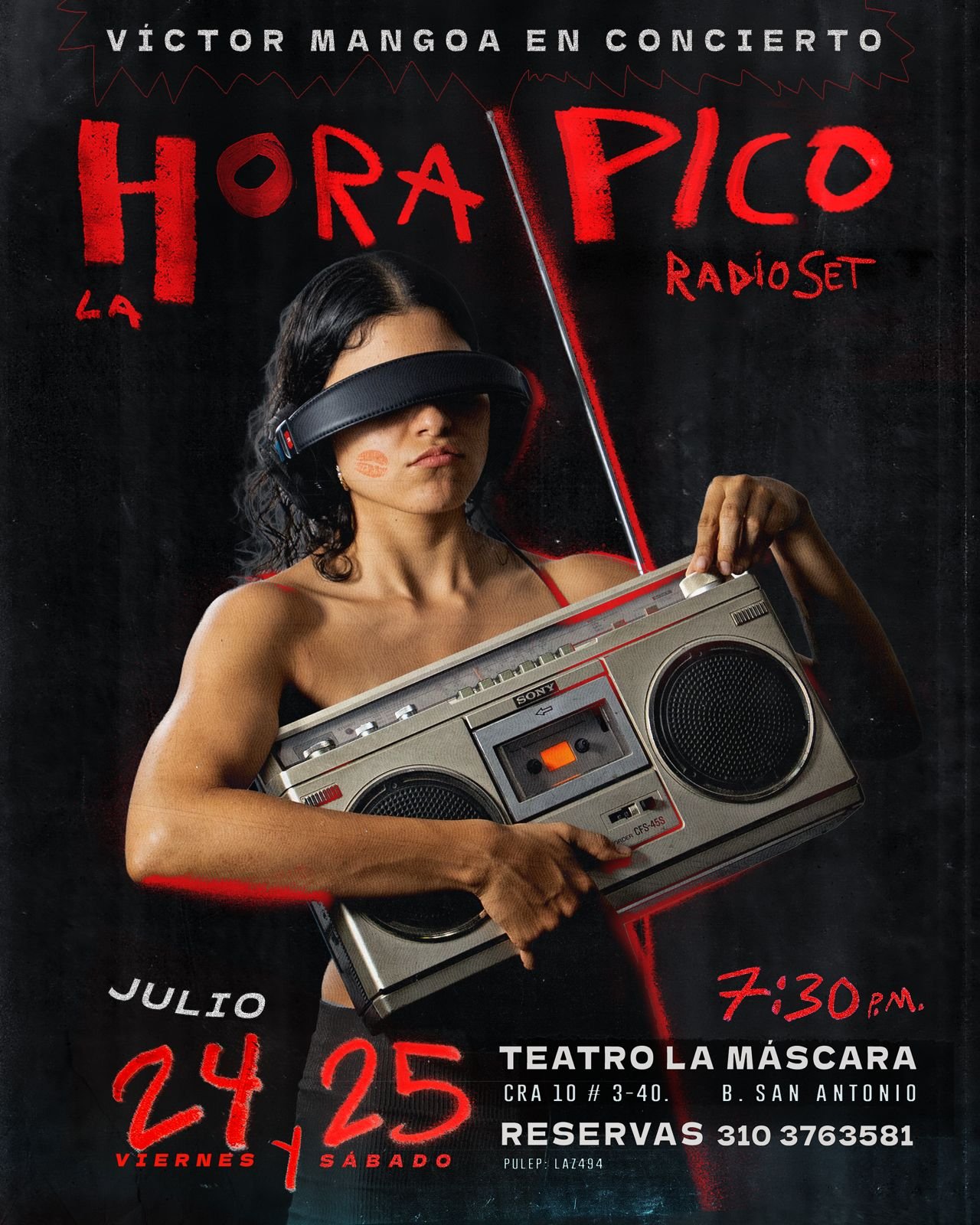 LA HORA PICO RADIO SET VICTOR MANGOA EN CONCIERTO